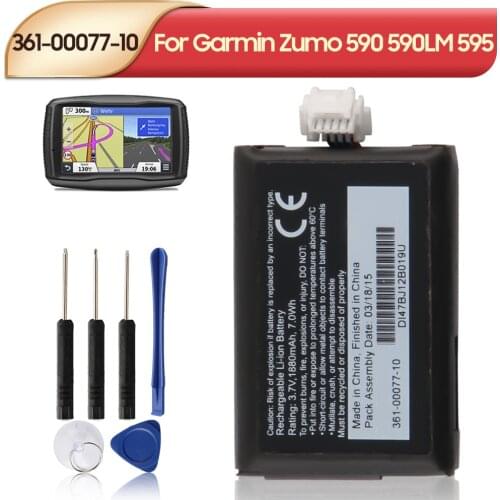 Original Replacement Battery 361-00077-10 For Garmin Zumo 590 590LM 595 010-12110-003 361-00077-10 616-00077-00 616-00077-10