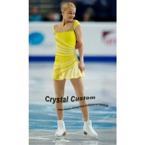 Figure Skating Dresses For Girls Fashion New Brand Ice Figure Skating Dresses Competition Kids DR3465