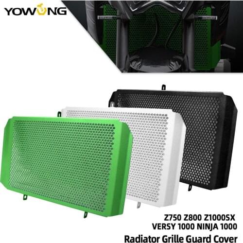 Radiator Grille Guard Cover Protector For Kawasaki Z800 Z1000SX Radiator Grille Guard Covers Protector FOR z750 2007-2012