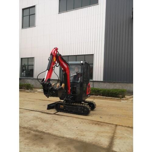 Farm Digging Mini Crawler Excavator Small Digger 1.8Ton Machine SYNBON