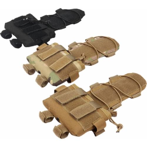 Tactical Helmet Battery Bag Pouch Military Airsoft Training Helmet MK2 Battery Pack Counterweight Bag Outdoor Hunting Accessory