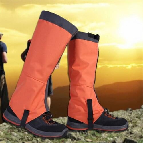 High Quality Outdoor Snow Kneepad Skiing Gaiters Hiking Climbing Leg Protection Protection Sport Safety Waterproof Leg Warmers