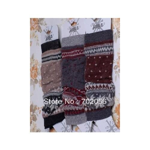 Womns ACRYLIC Leaf design Leg Warmers LEG Boot CORVER Sexy Socks 20 pairs/lot #2460