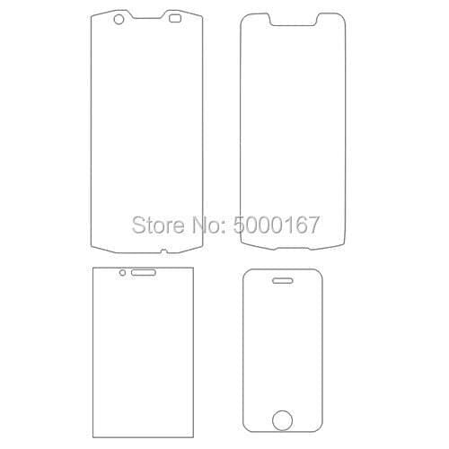 Screen Protector Film For HOMTOM HT6 HT17 Pro