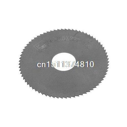 6cm x 0.05cm x 1.6cm 72 Teeth HSS Slitting Saw Blade Cutting Tool