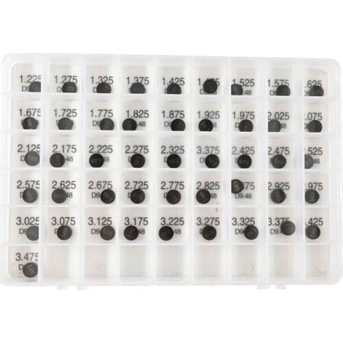 AHL 46pcs 9.48 mm Motorcycle Engine Parts Adjustable Valve Shims Kit For Kawasaki GPZ1100 KFX450R KX450F VN800E ZX750 ZZR1200