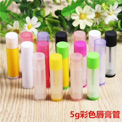 Free Shipping - 200pc/Lot 5G light green LIP BALM Tubes PP Lipstick tube, DIY Lip tube (not including the lip cream )HZ07