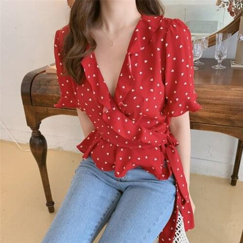 BGTEEVER Peplum Blouses