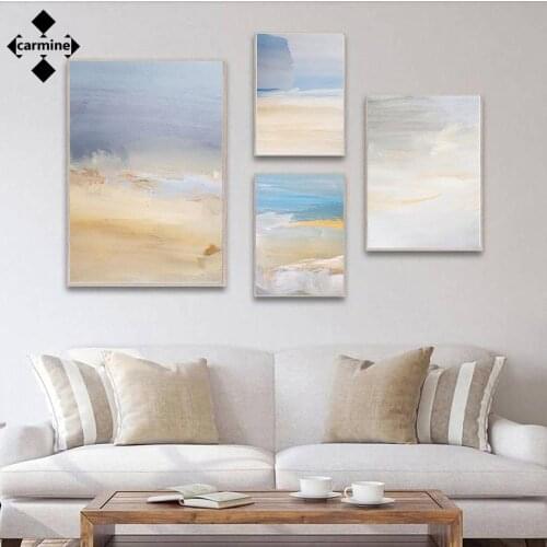 Carmine Wall Oil Paintings