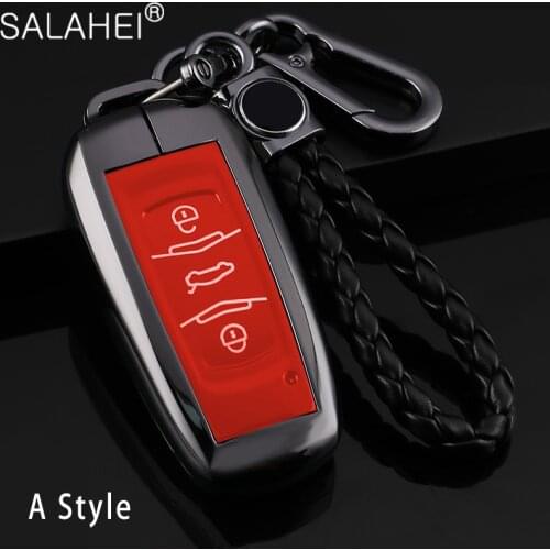 Zinc Alloy + TPU Car Remote Key Case Cover For Geely Atlas SUV Boyue borui Coolray Emgrand NL3 EX7 X7 EC7 GX7 EC715 RV EC718 GT