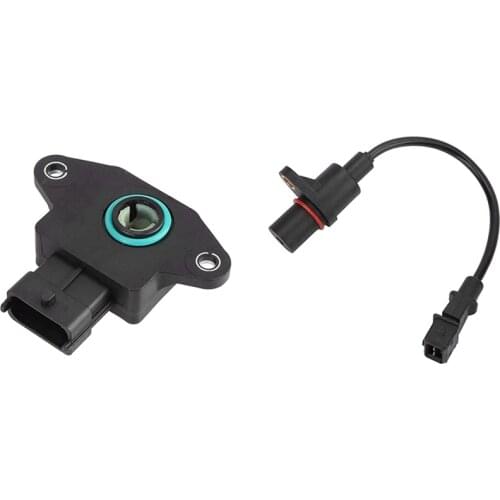 Throttle Position Sensor for Hyundai Kia & Crankshaft Position Sensor for 06-11 Hyundai Accent Kia Rio 39180-22600