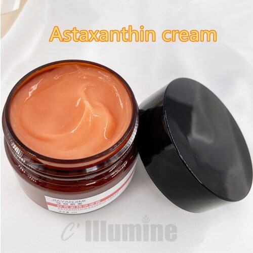 60ml Astaxanthin Antioxidant Cream Day Night Cream Especially Suitable Staying Up Night Brighten Skin Tone Facial Cream