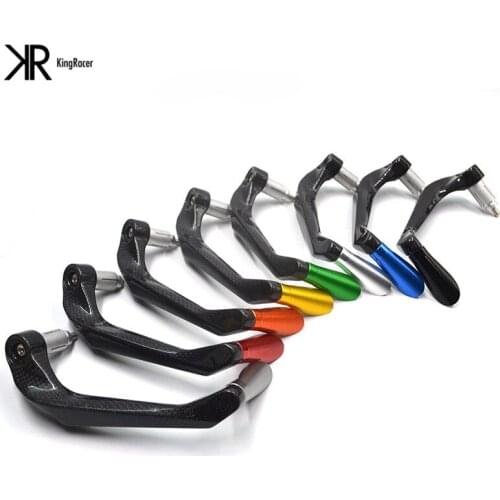 Motorcycle carbon fiber Protector Guard LEVER Universal For RACING & Street OFF-ROAD Sport-Touring Track