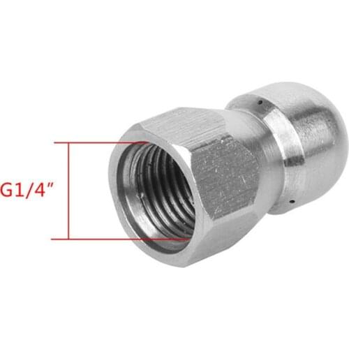 High Pressure Washer Rotating Nozzle Drain Hose Quick Connect Cleaning Equipment