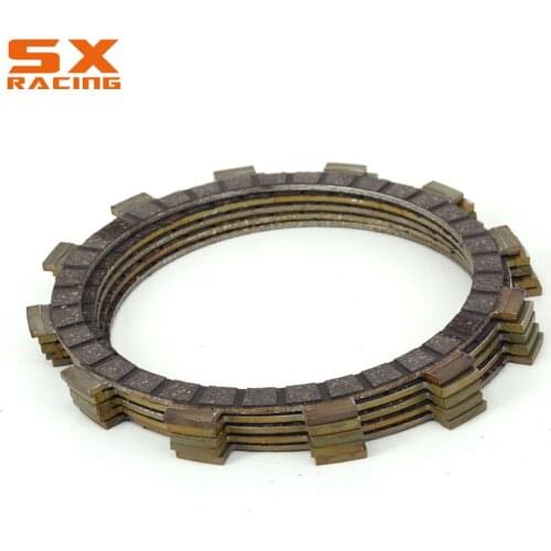Motorcycle Engine Set Clutch Friction Disc For YAMAHA XV250 Route 66 1988-1990 XV250 Virago 250 1995-2007 XV250 Star 2008-2015
