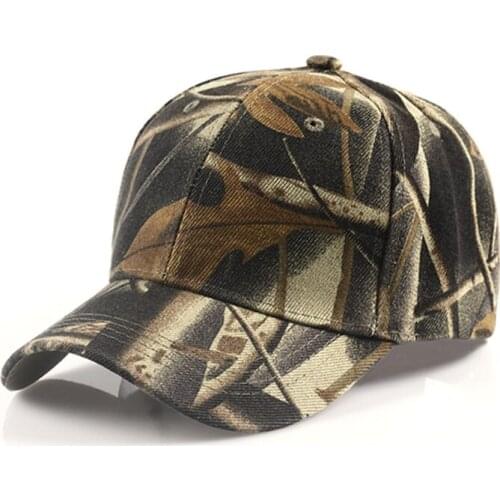 2018 Camouflage Hats For Men Women Cotton Camo Baseball Cap Outdoor Climbing Hunting Camo Hats Army Camo Snapback Dad Cap