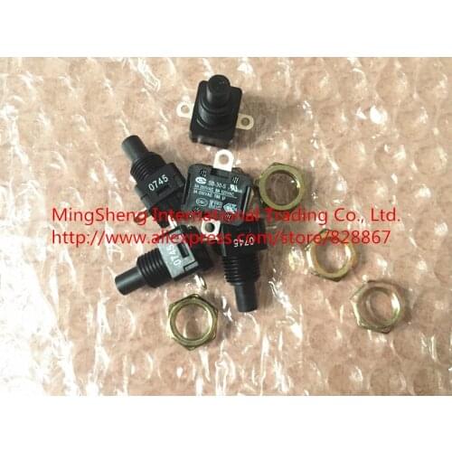 Original new 100% self latching switch power switch with lock press switch on then press break 2pin button 16*12.5*24.5 SB-30A-S