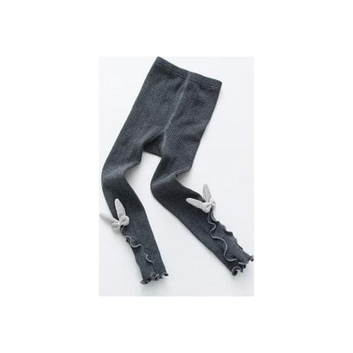 Autumn Girls Leggings Ruffles High Waist Skinny Pants Baby Girl Ankle-length Leggings Spring Trousers Toddler Girl Clothes 9M-7T