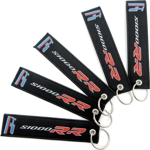 Factory Direct Sales Motorcycle Embroidery Key Holder Chain Collection New Keychain For BMW S1000XR S1000RR S1000 RR HP4 Keyring
