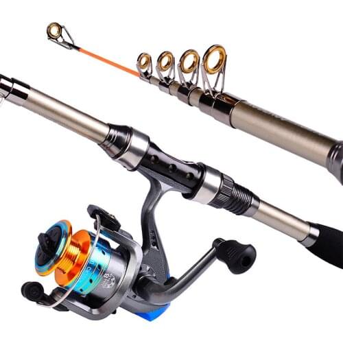 Fishing Rod New Sea Pole Set Long Cast Rod Fishing Reel and Rod Bag Combination Carbon Fiber Sea Fishing Rod Fishing Bag Bait