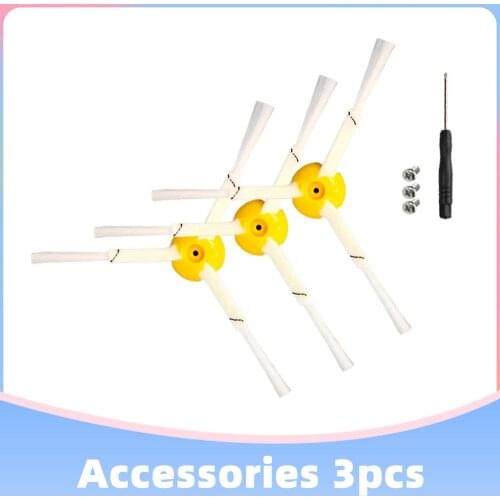 For iRobot Roomba 800 900 Series 870 860 880 960 980 990 Robotic Vacuum Cleaner Replacement Spare Parts 3-Arm Side Spin Brush