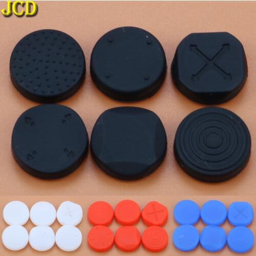 JCD 6pcs Silicone Joystick Grip Cap Analog Joystick Protective Cover Case for Sony PlayStation Psvita PS Vita PSV 1000/2000