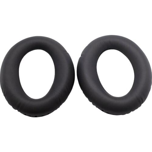 1 Pair Replacement Ear Pads Protein Leather Earmuff for Sennheiser HD380 Gaming Headphone