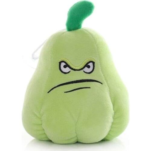1pcs 15cm Plants vs Zombies Plush Toys PVZ Plants Squash Soft Stuffed Toy Doll for Children Kids Gifts