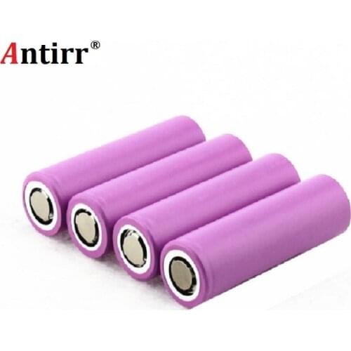 4pcs/lot 18650 battery 2600mAh 3.7v Li-ion Rechargeable Batteries for Flashlight camping hiking original antirr free shipping