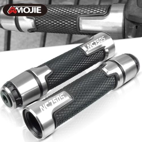 7/8" 22MM handlebar grip handle bar Motorbike handlebar grips For Honda NC700 S NC700S NC 700 S 2012 2013 2014 2015 2016 2017