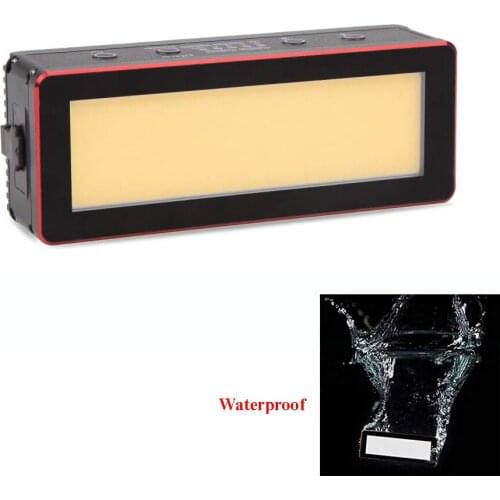 Aputure AL-MW 10W Waterproof Mini LED Light Built-in Lithium Battery IP68 10M 5500K CRI Daylight with 6 Gels,Lighting UP
