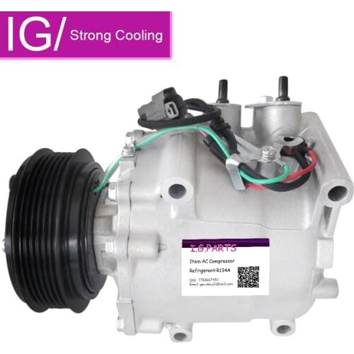 For Auto AC Compressor Honda CRV CR-V BE 1.7 2004 -2009 38810-RJH-006 38810RJH006 105mm 4PK