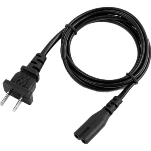 2-Prong AC Power Cord Cable For Nikon Battery Charger Adapter MH-25 MH-60 MH-61