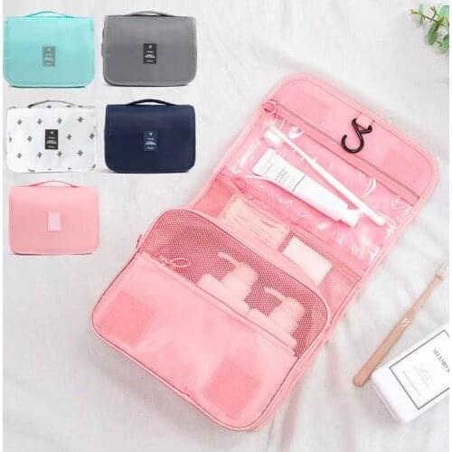 Hanging Toiletry Bag Travel Organizer Women Cosmetic Bag Organizer For Cosmetics Bags Cases Storage Travel Kit Ladies Beauty Bag