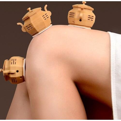 SHARE HO Mini Moxibustion Box Chinese Acupuntura Point Heating Therapy Warm Meridian Moxa Stick 10 years Roll Tube Stickers