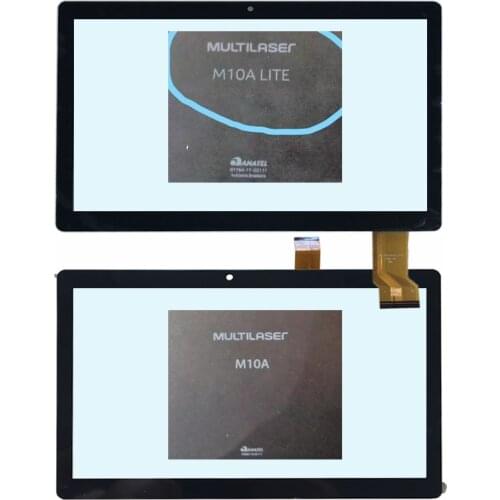 New Touch Screen Digitizer 10.1inch For Multilaser M10a Modelos NB331 Nb253, Nb254 E Nb277 / Multilaser M10a Lite Nb267 Nb268