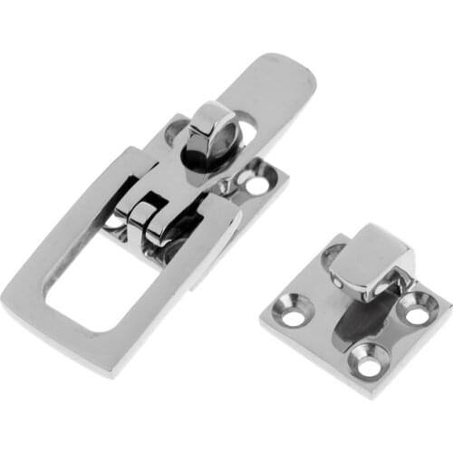 Durable Stainless Steel Boat Locker Hatch Anti-Rattle Latch Fastener Clamp