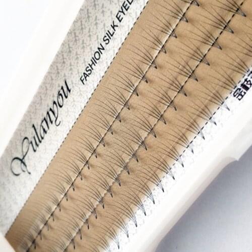 YioWio Wholesale 4D Eyelashes Clusters Tuft Premade Volume Fan Cils Ciliary Individual Lashes Kit Set Maquiage Lashes Extension