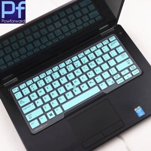 Silicone Notebook laptop Keyboard cover For DELL LATITUDE 5000 5401 7400 7000 2020 3400 5400 5411 14 inch protector skin