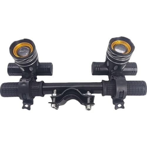 Electric Scooter LED Headlight USB Rechargeable T6 Spotlight Fog Lamp for Xiaomi M365 /Pro