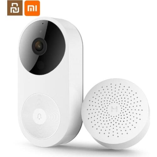 Xiaomi mijia smart video doorbell D1 set 1080 HD infrared night vision large-capacity battery face recognition doorbell Smart