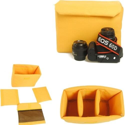 Roadfisher Detachable Waterproof Photography Protector Camera Carry Bag Insert Case Can Fit Canon Nikon Sony Pentax DSLR Lens