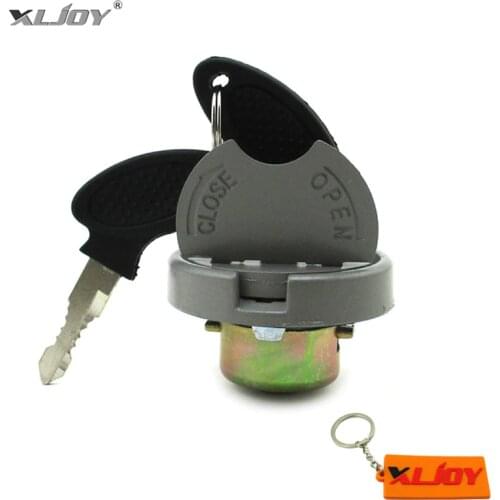 XLJOY Gas Fuel Cap With Locks For Metal Tank 50cc 70cc 90cc 110cc 125cc 140cc 150cc 200cc 250cc ATV Quad Go Kart