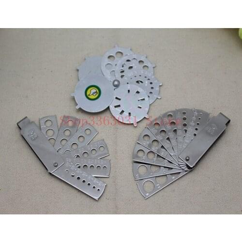 Jewelry Tools Fan Gem Gauge for Diamond