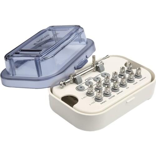 Dental universal restoration implant tool box Dental implant screwdriver
