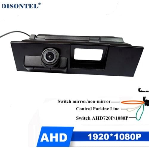 For Sonyccd Night Vision Car Rear View Parking Camera For Ford Mondeo 2014 2015 2016 2017 Rear Trunk Handle Camera