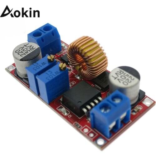 2Pcs Dc-Dc XL4015 DC to DC CC CV 5A Lithium Battery Step down Charging Board Led Power Converter Charger Step Down Module