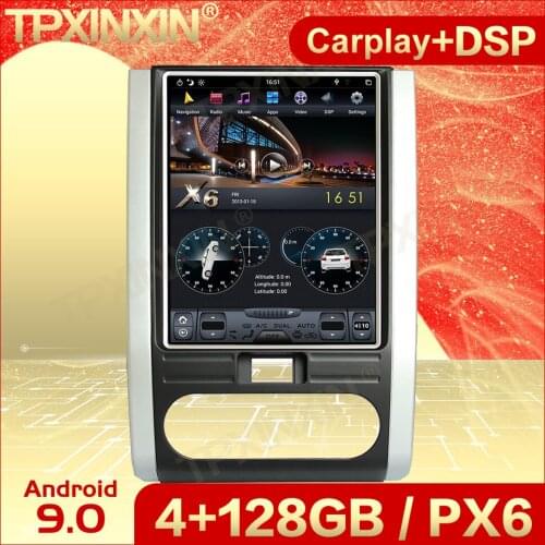 Carplay 2 Din Android 9 Tesla Multimedia Stereo For Nissan X-Trail 2007 2008 2009 2010 2011 2012 2013 2014 Navi Player Head Unit