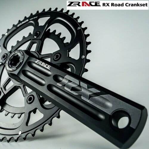 ZRACE Road Chainset Chain Wheel crank protector RX 2 x 10 / 11 Speed , 50/34T, 53/39T, 170mm / 172.5mm / 175mm, 6061 AL Alloy