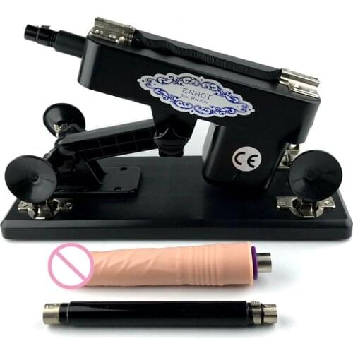 ENHOT Femal sex machine for men and womenWith free dildo+ free extension rod UK,USA,EU,Russia plug outlet power adapter ENHOT-A3